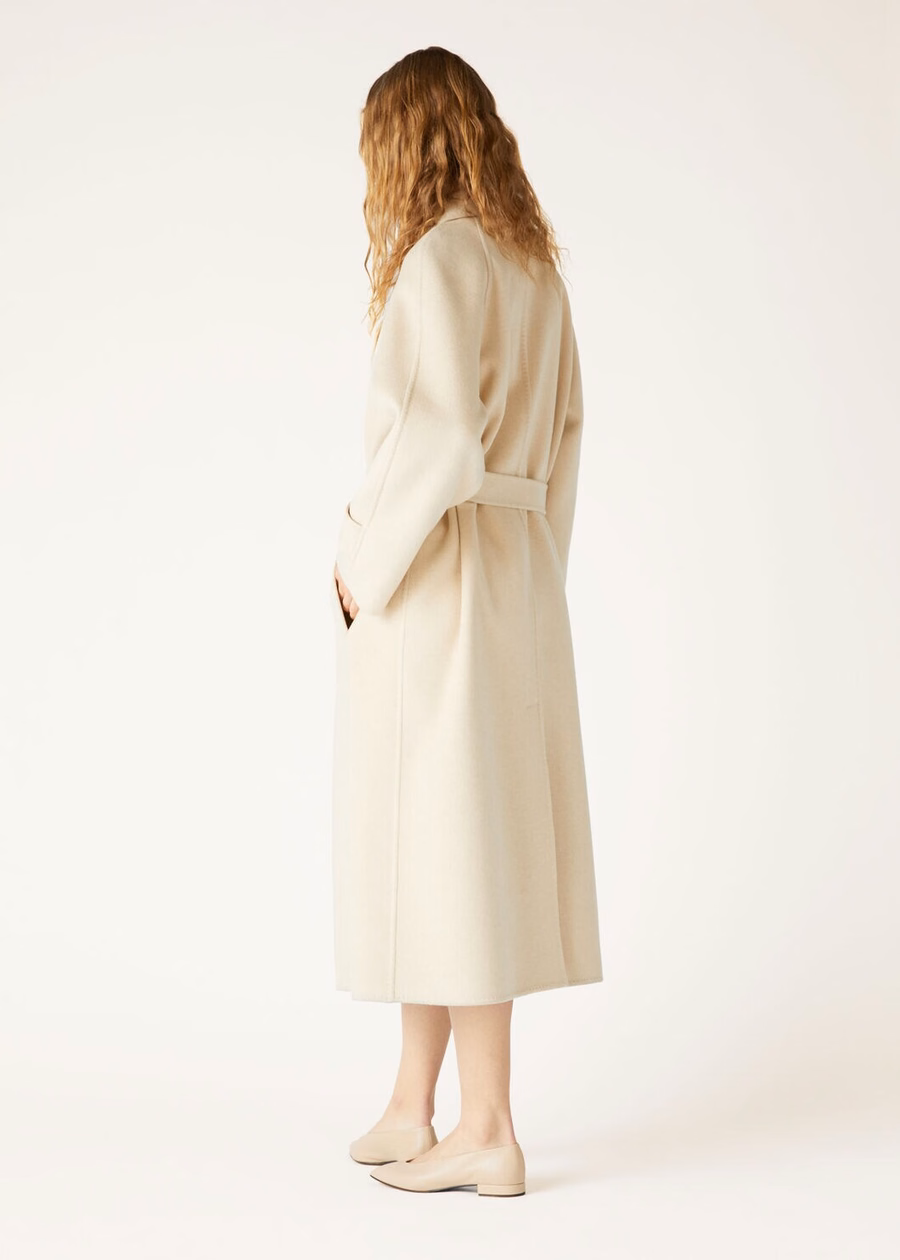 Abrigo Foster Baby Cashmere Crema Cashmere Melange