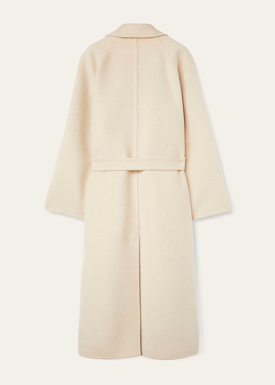 Abrigo Foster Baby Cashmere Crema Cashmere Melange