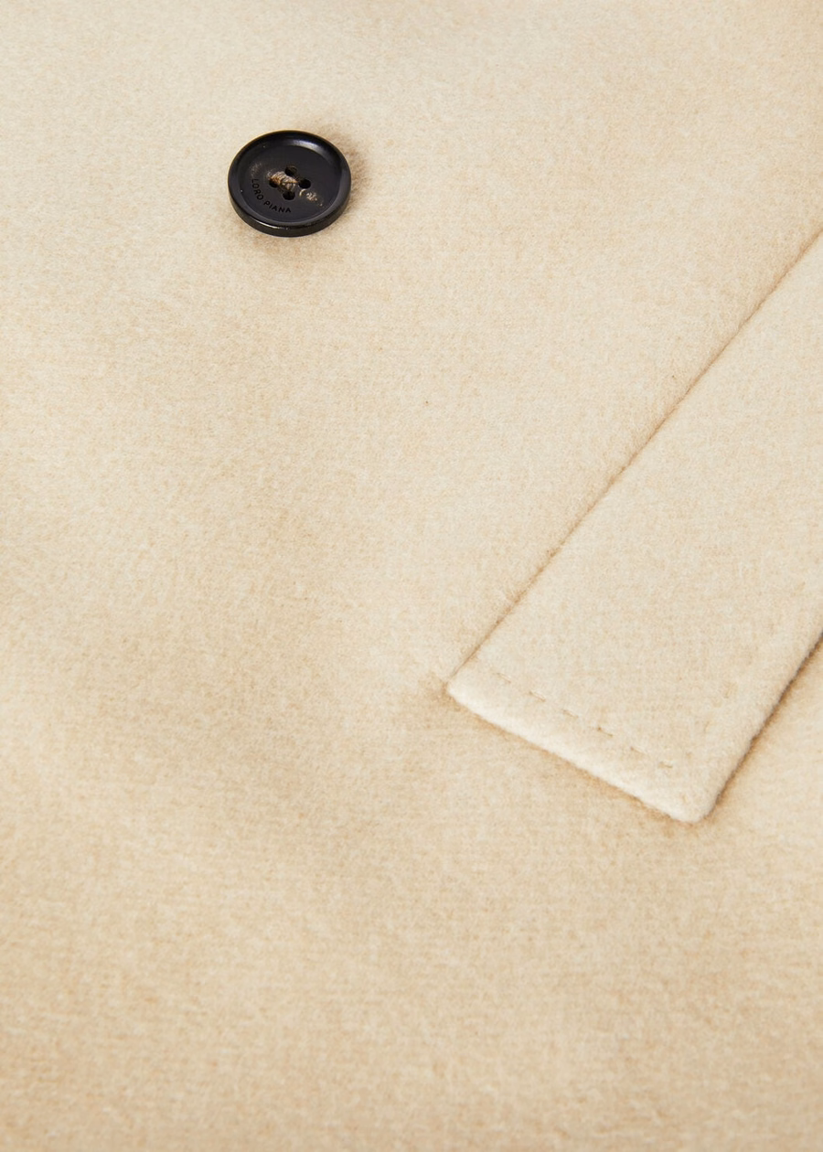 Abrigo Foster Baby Cashmere Crema Cashmere Melange