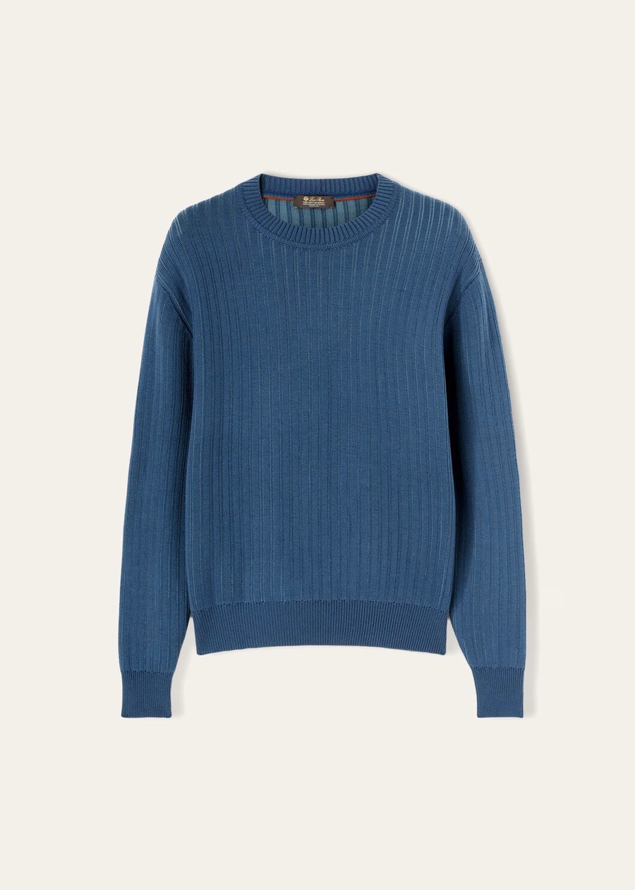 Sudadera Cook Crewneck El Regalo de los Reyes® Azzurro Petrolio Vanise'