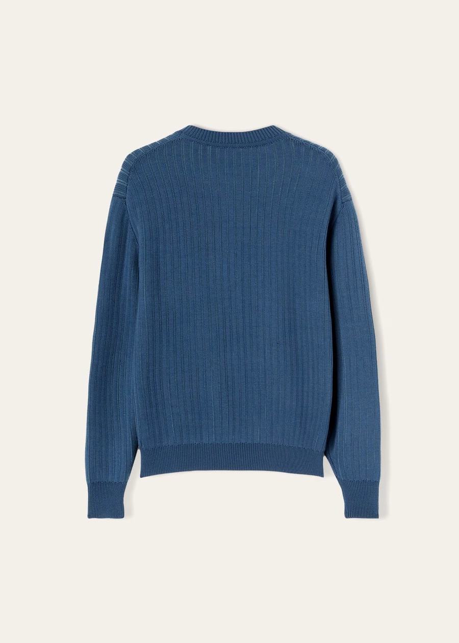 Sudadera Cook Crewneck El Regalo de los Reyes® Azzurro Petrolio Vanise'