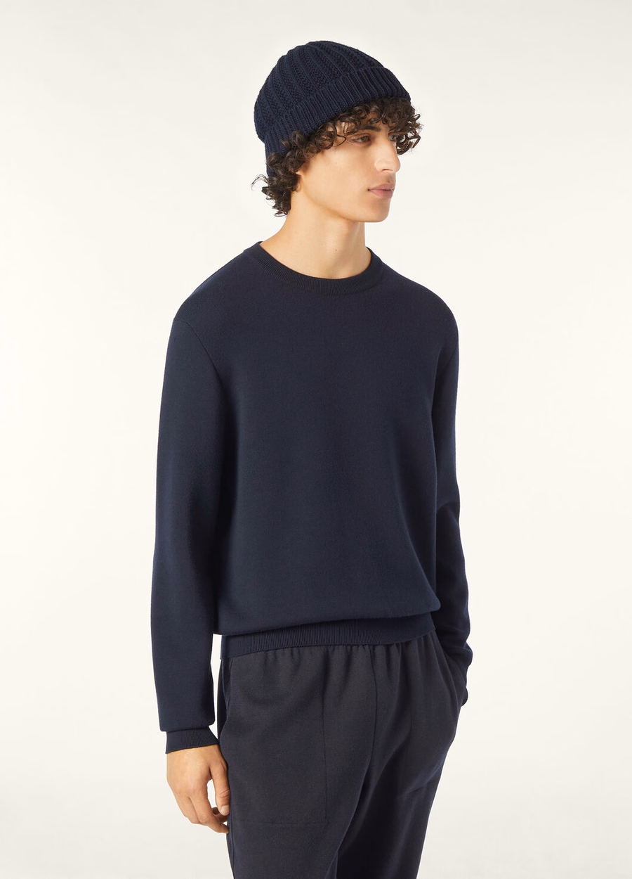 Sudadera con cuello redondo The Gift of Kings® Azul marino/Gris jaspeado