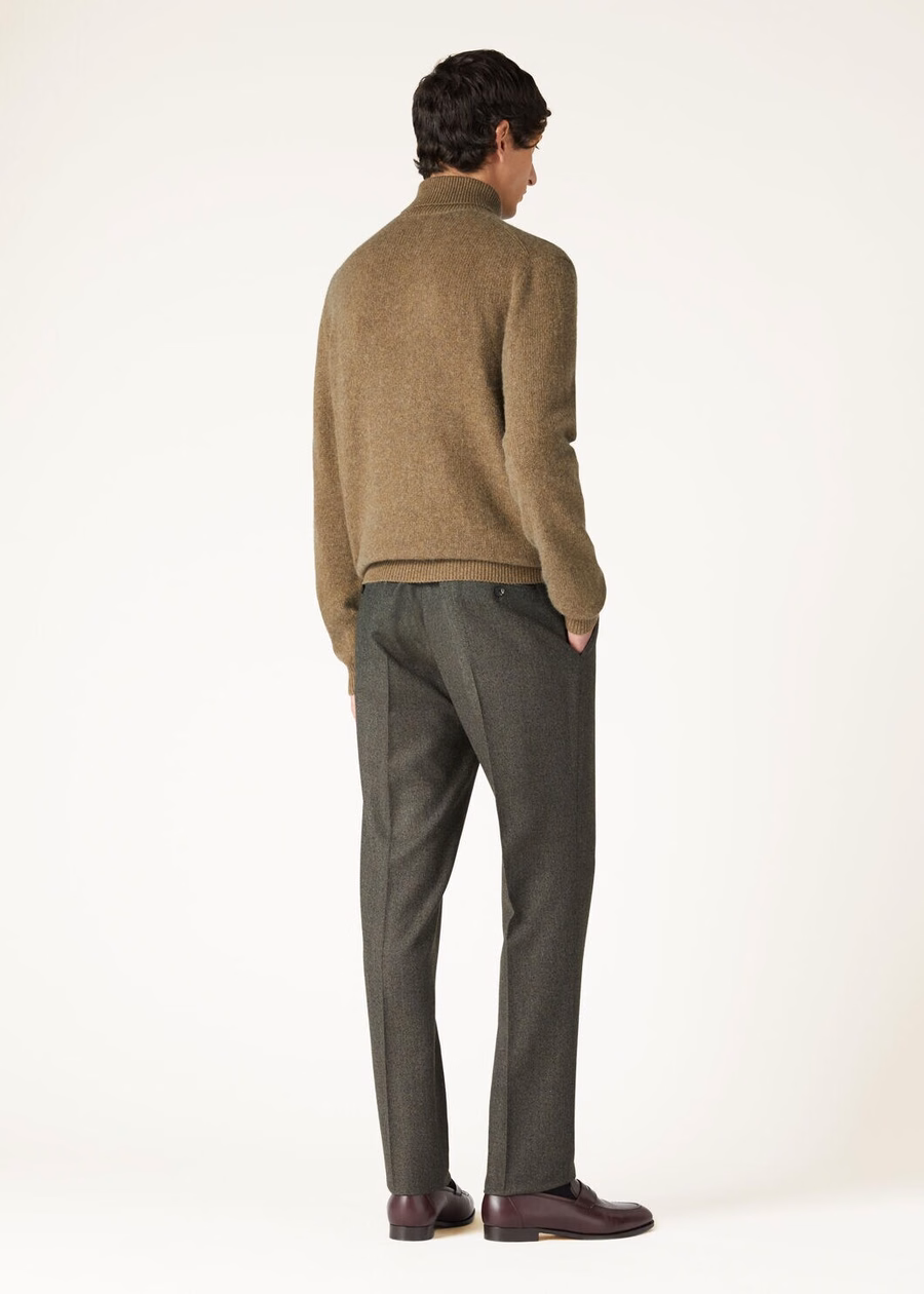 Cuello alto Fobello Baby Cashmere Tundra Melange