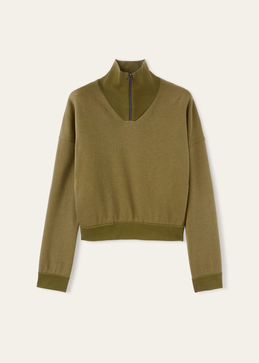 Jersey de romero de algodón y cachemir de Larecchio