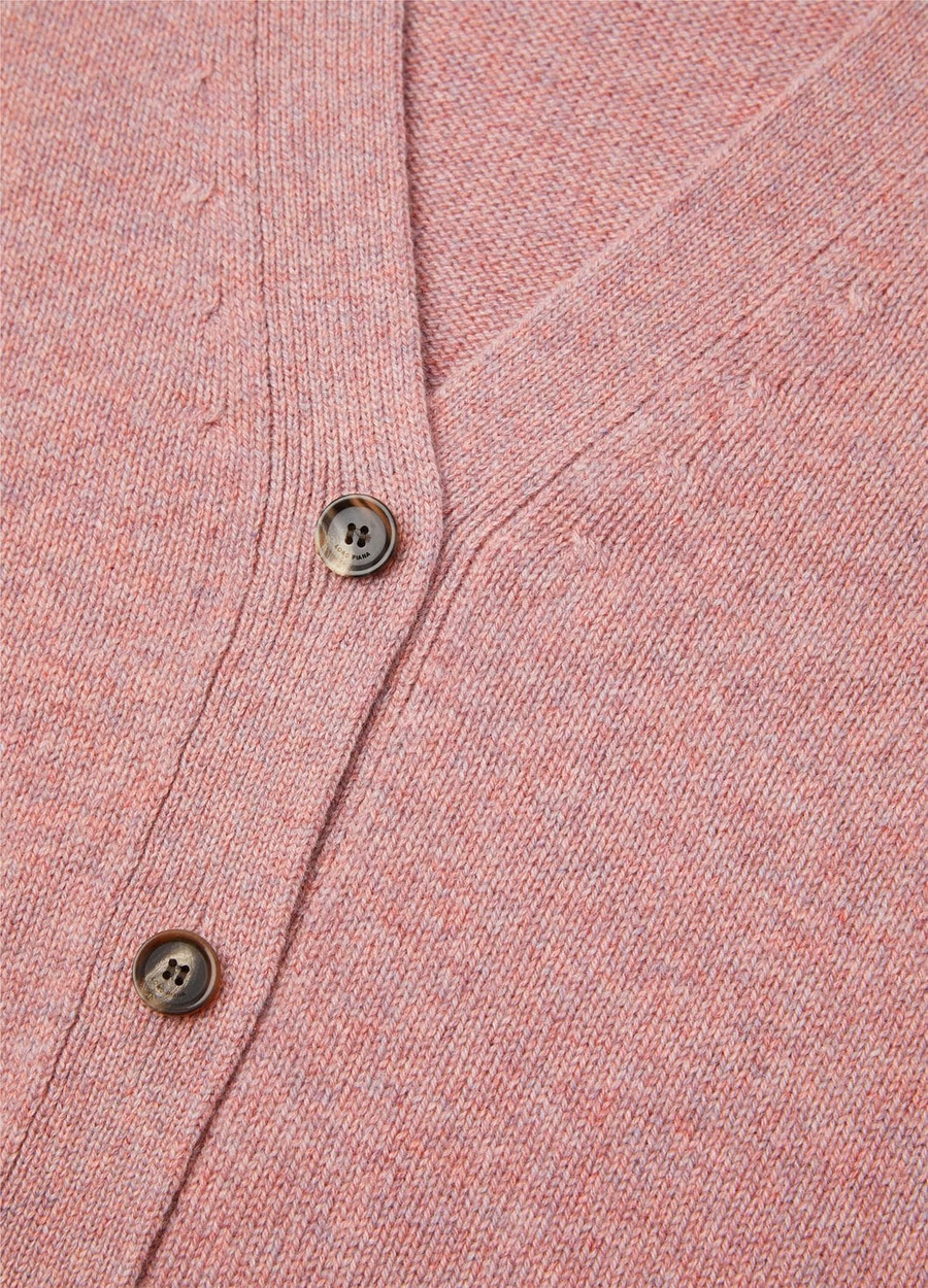 Cárdigan Parksville Baby Cashmere Purple Chips Melange