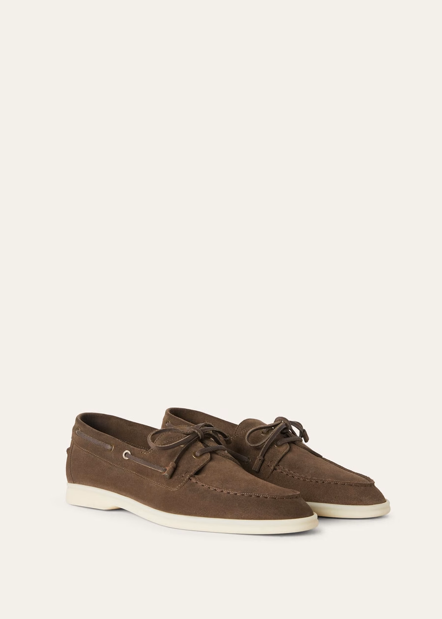 Mocasines Sea-Sail Walk de piel de buey color incienso NL