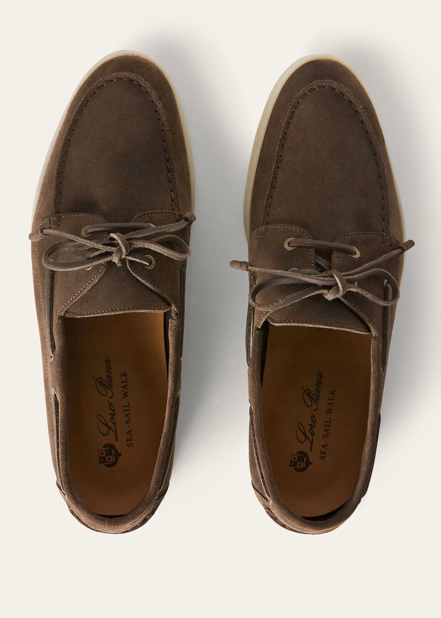 Mocasines Sea-Sail Walk de piel de buey color incienso NL