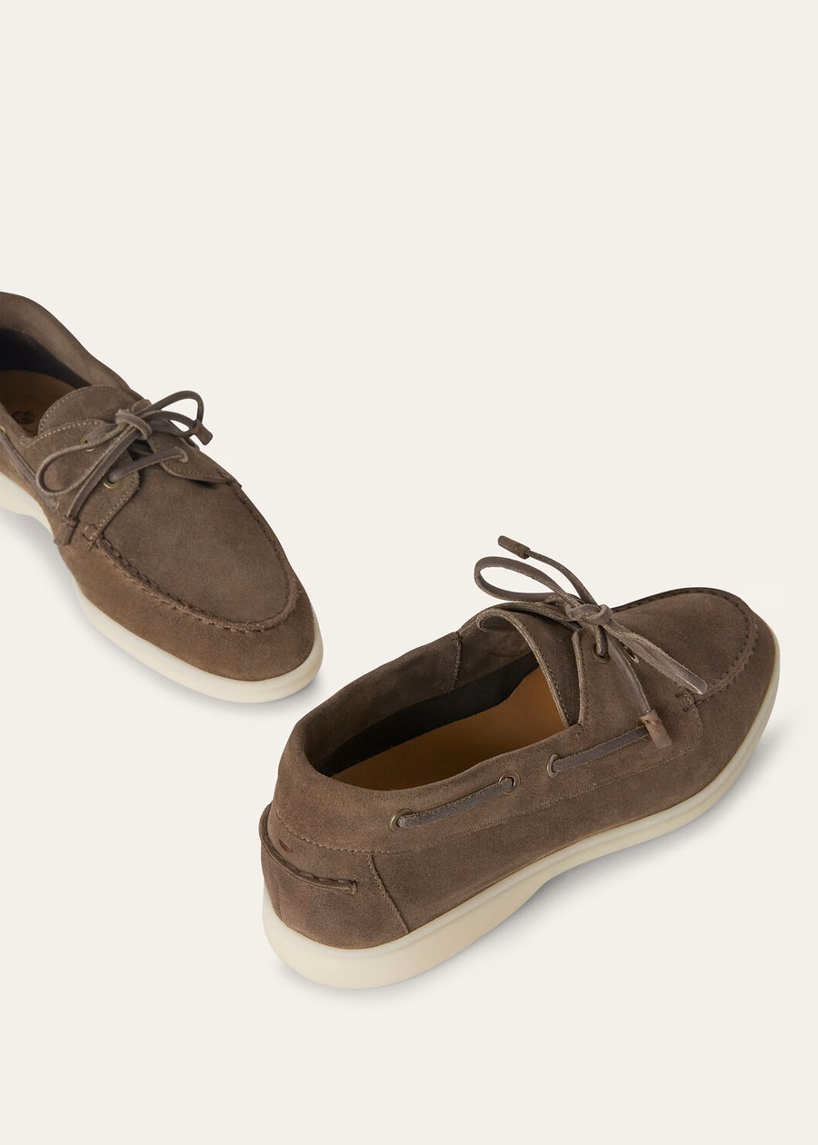 Mocasines Sea-Sail Walk de piel de buey color incienso NL