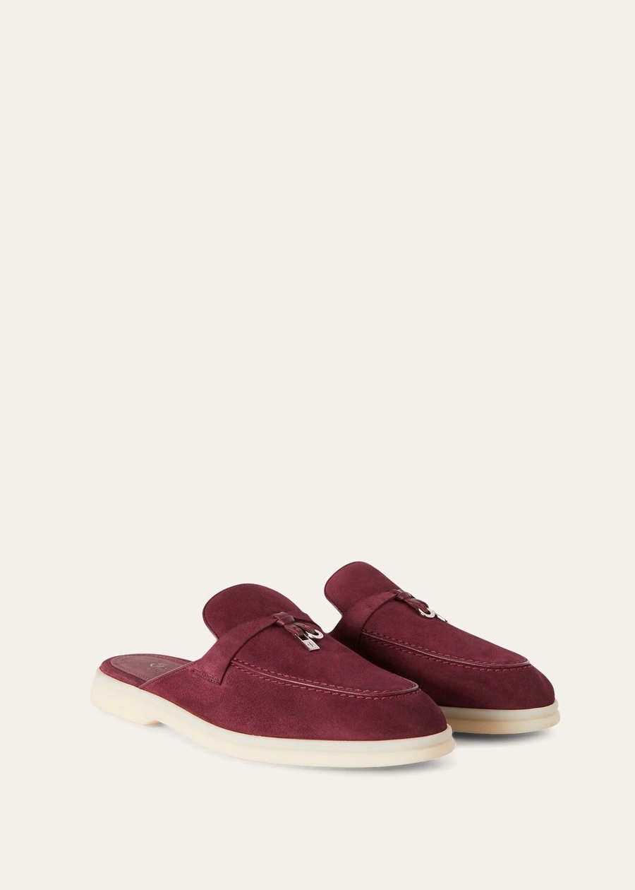Mocasín Charms Walk Babouche Ante Piel De Cabra Aguaje