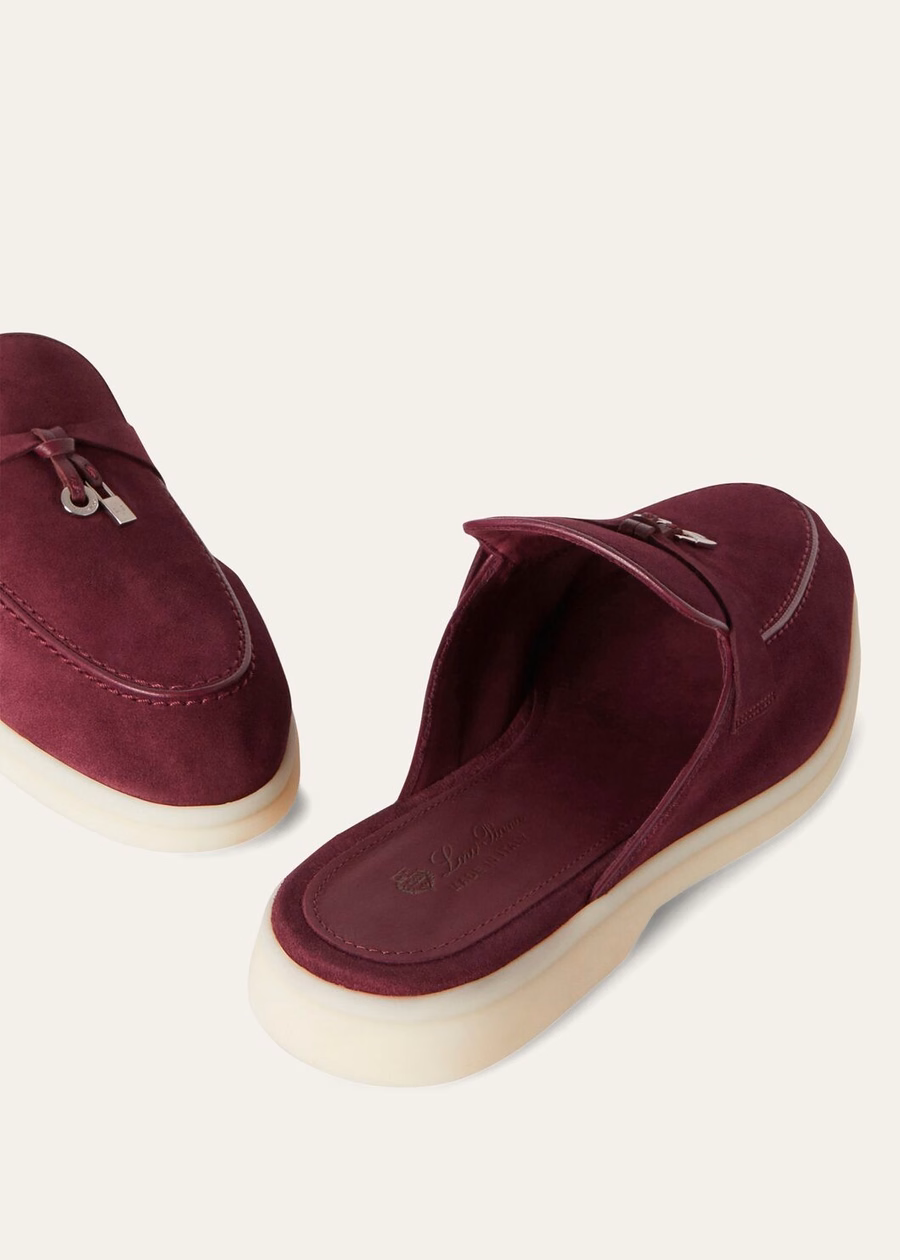 Mocasín Charms Walk Babouche Ante Piel De Cabra Aguaje