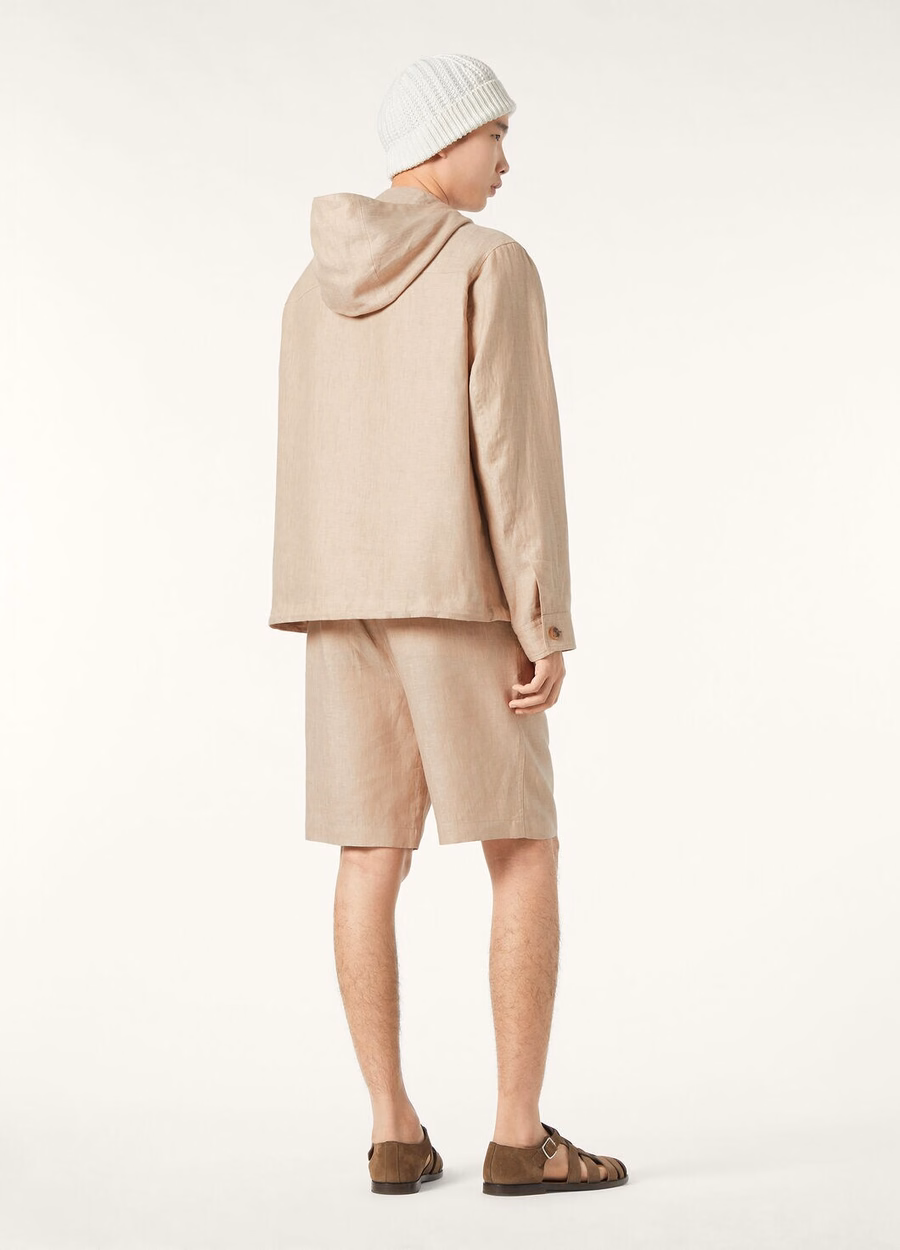 Cazadora Dennis Lino Grano Beige