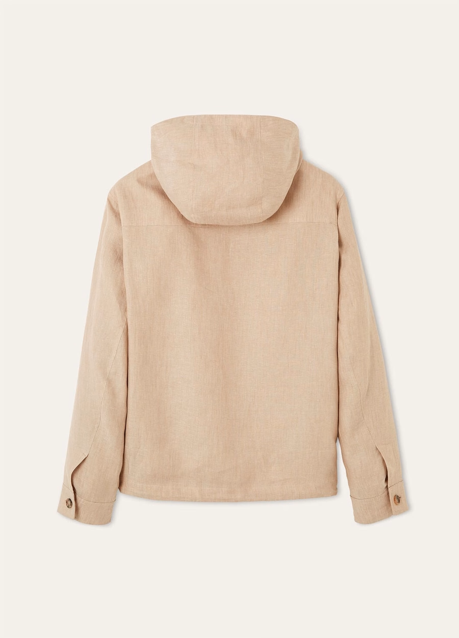 Cazadora Dennis Lino Grano Beige