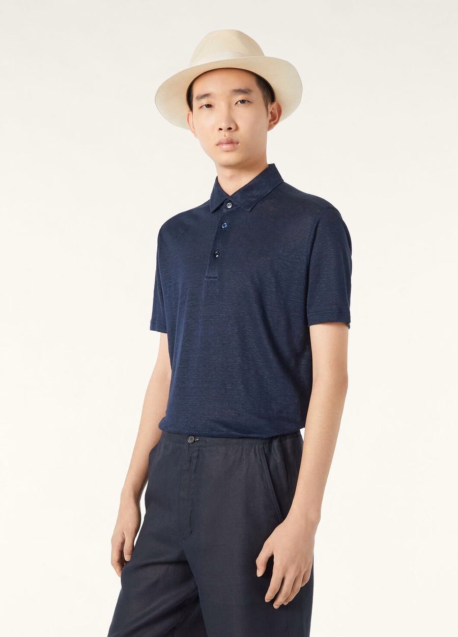 Polo azul marino