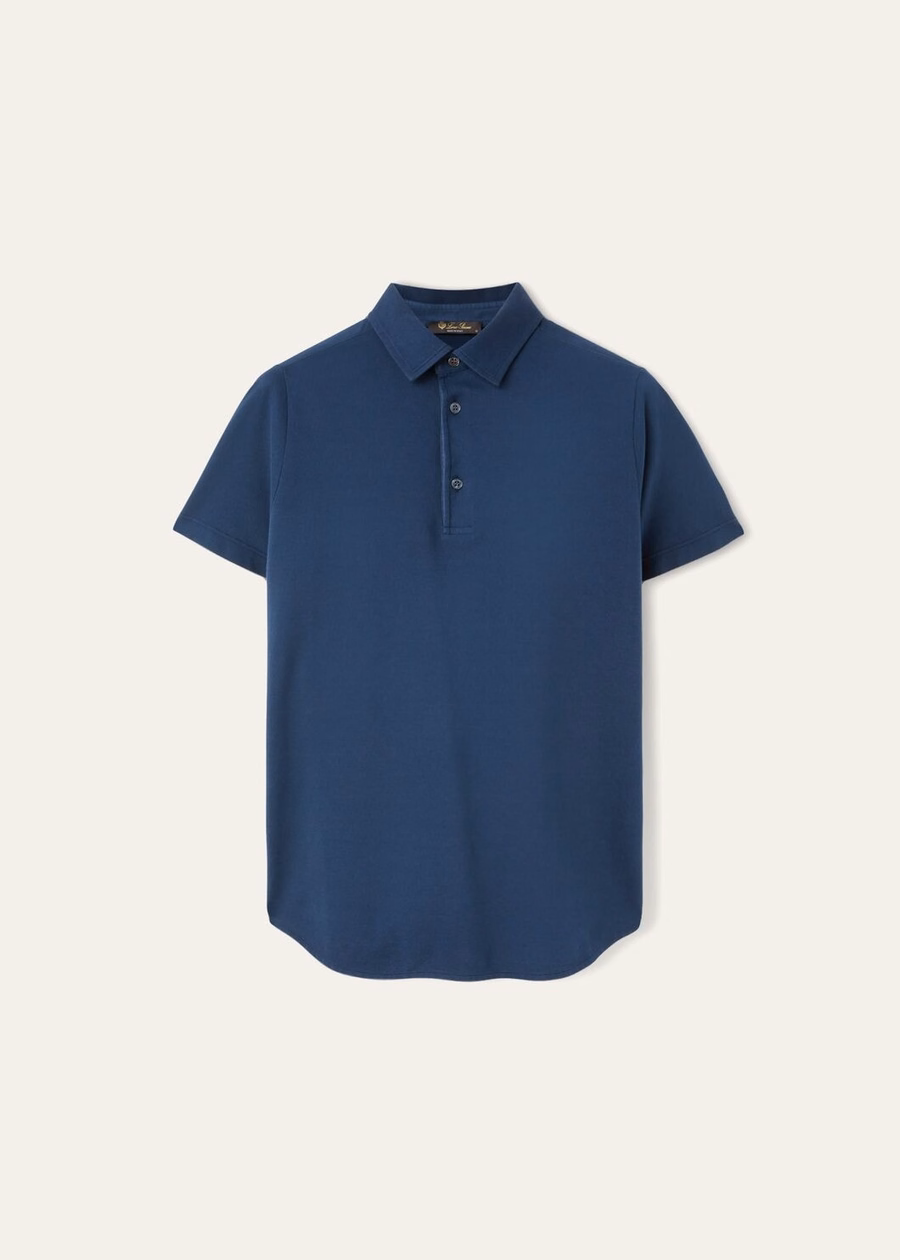 Polo de algodón teñido Eclipse