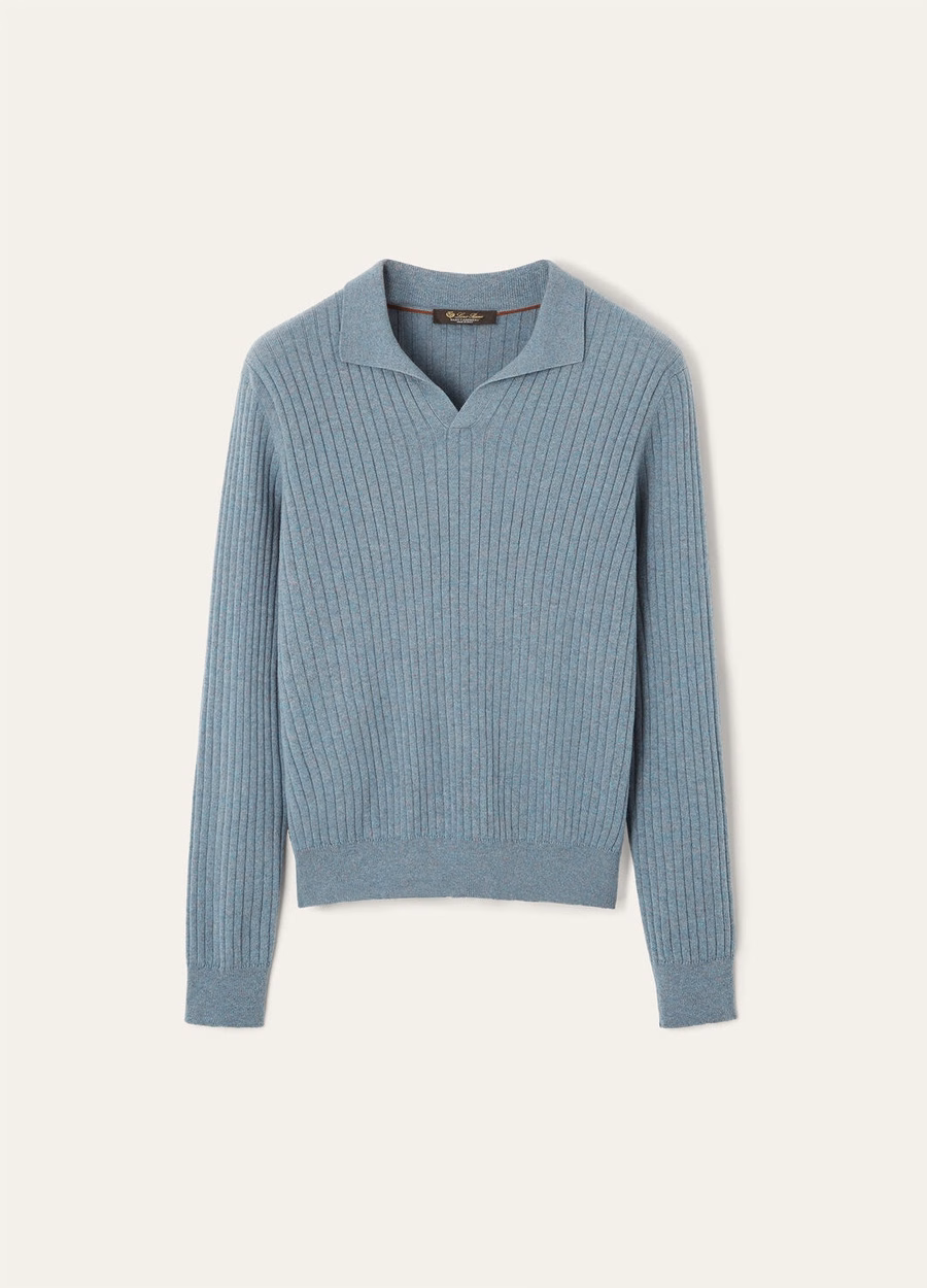 Polo Lexington Baby Cashmere Sea Fog Melange
