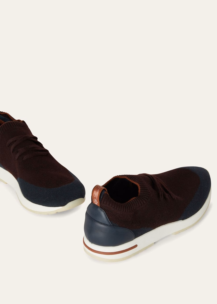 Zapatillas 360 LP Flexy Walk Wish® de lana color rojo púrpura