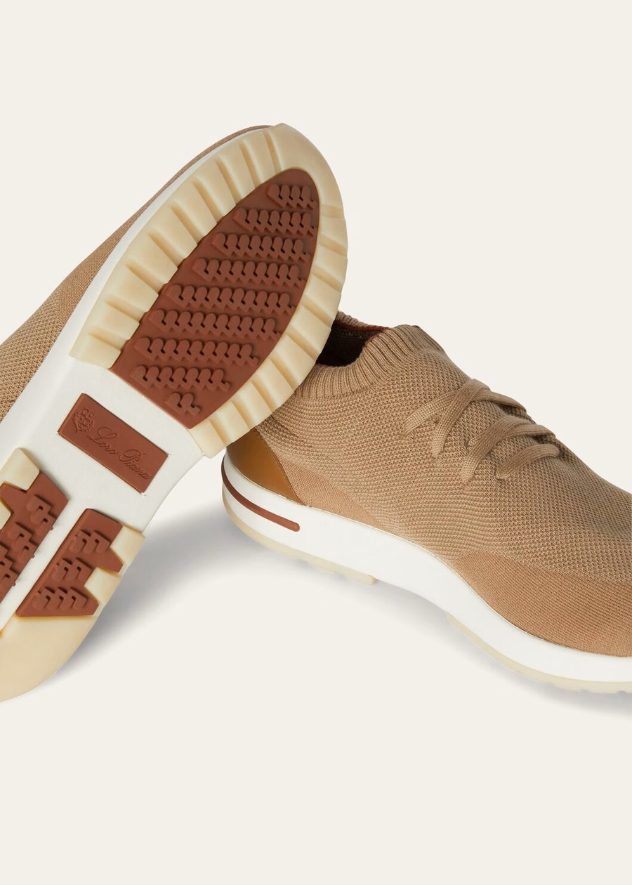 Zapatillas 360 LP Flexy Walk Wish® de lana con textura de grano arena