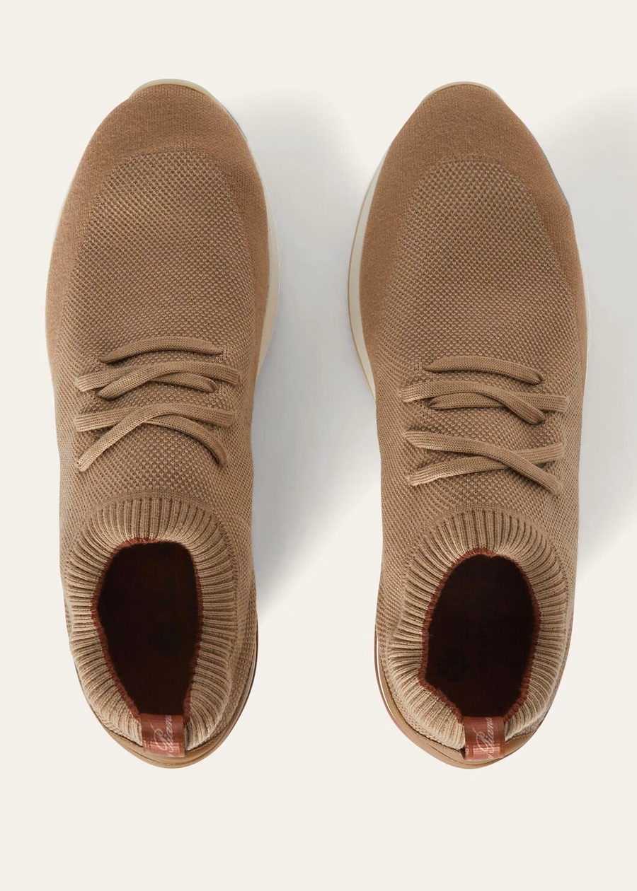 Zapatillas 360 LP Flexy Walk Wish® de lana con textura de grano arena