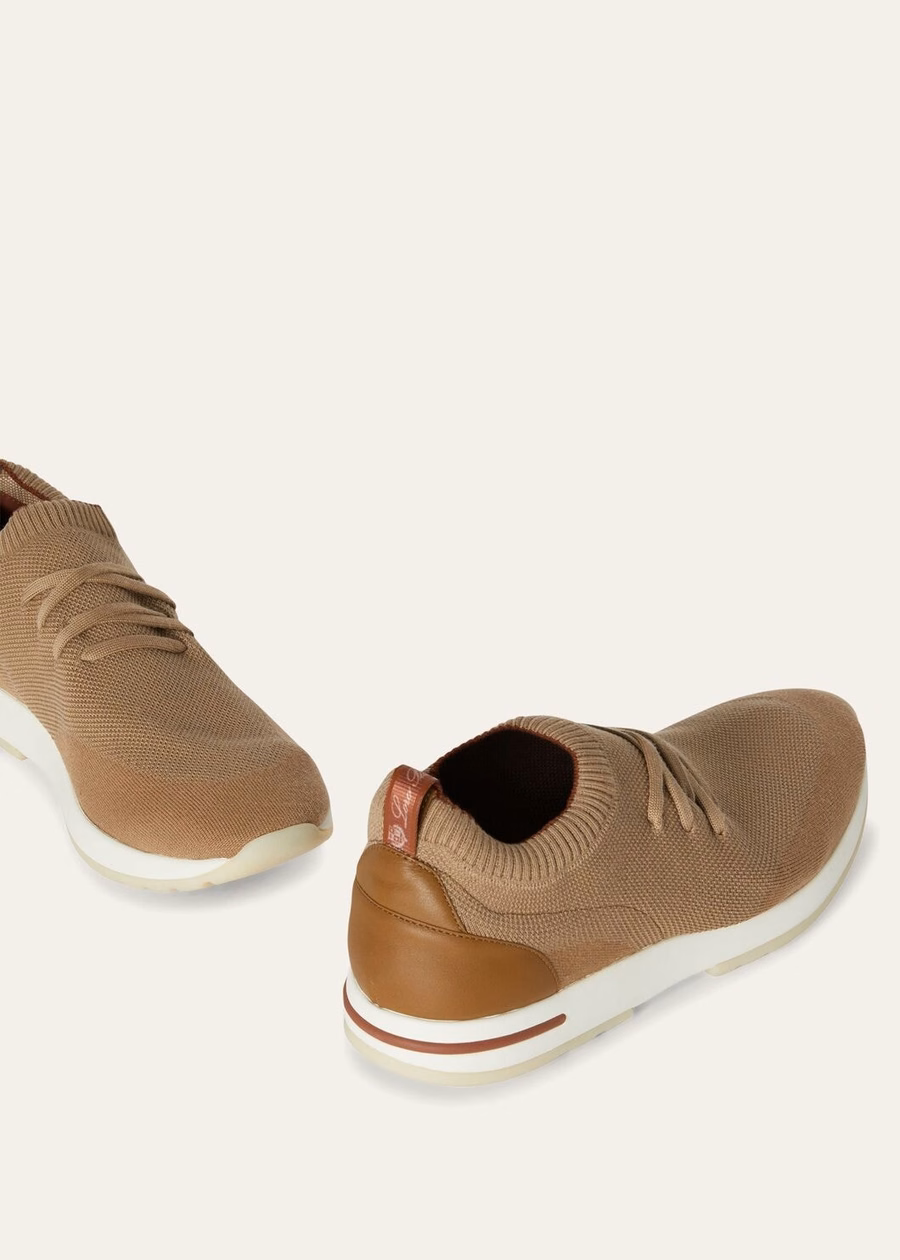 Zapatillas 360 LP Flexy Walk Wish® de lana con textura de grano arena