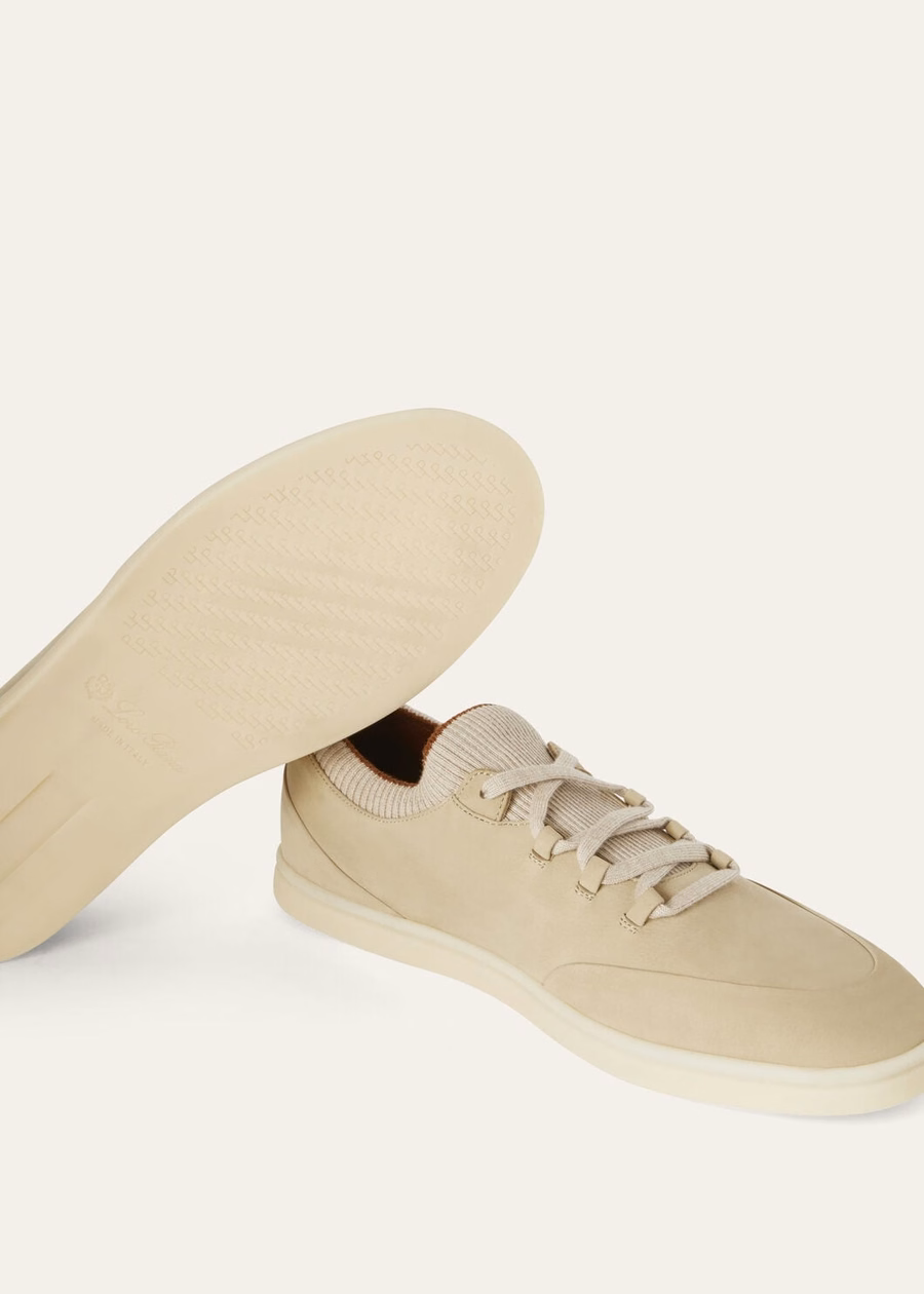 Zapatillas deportivas Soho Walk Desert Stone de piel de becerro