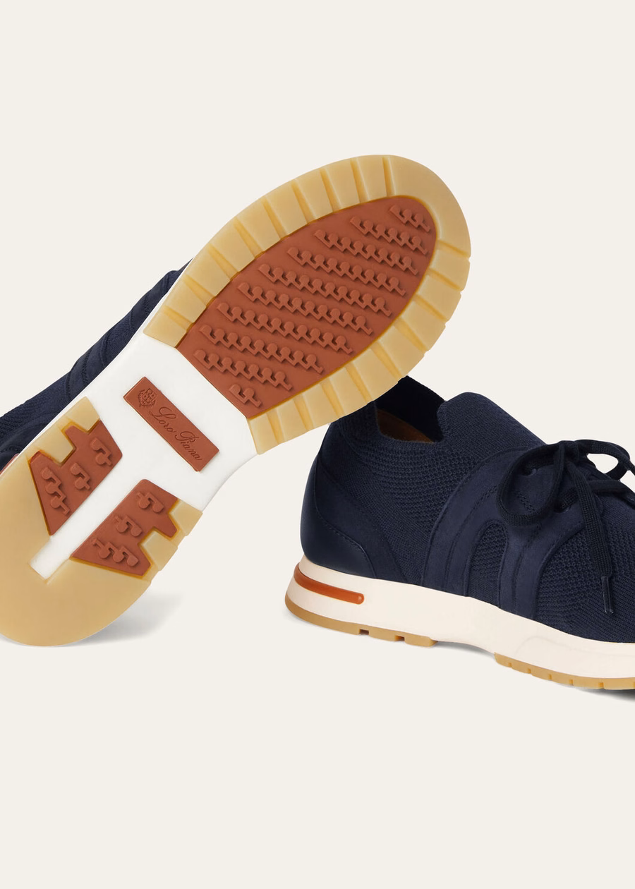 Zapatillas 360 LP Lady Flexy Walk Wish® de lana azul marino