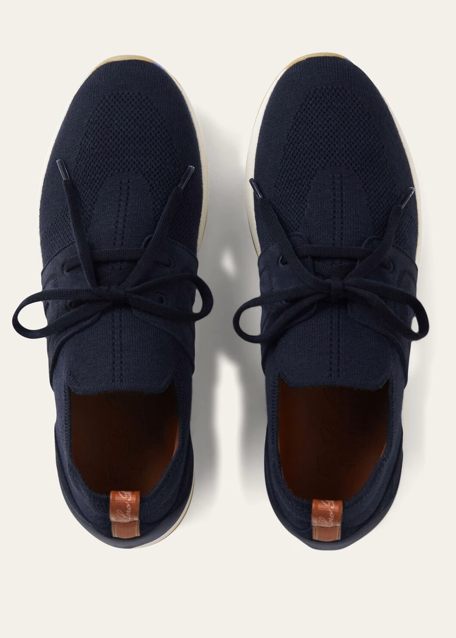 Zapatillas 360 LP Lady Flexy Walk Wish® de lana azul marino