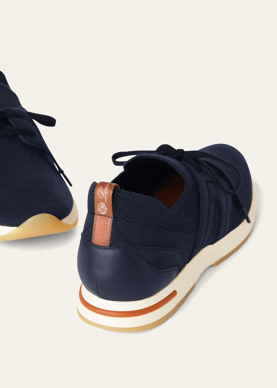 Zapatillas 360 LP Lady Flexy Walk Wish® de lana azul marino