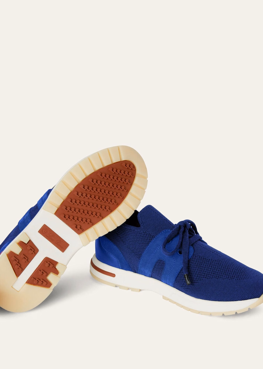 Zapatillas 360 LP Lady Flexy Walk Wish® de lana azul fluorita