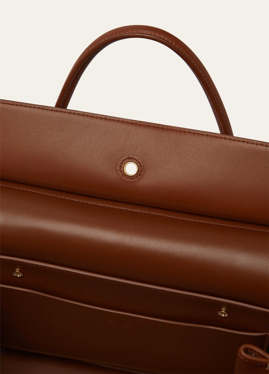 Bolso Loom L32 en seda Venice Bricola/Blanco/Golden Beach/Intense Espresso/Sun Gold