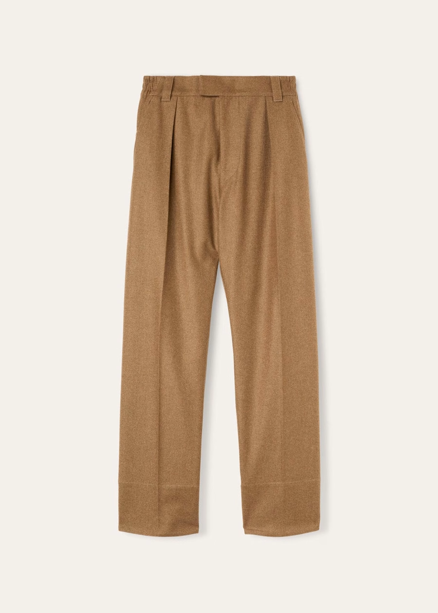 Pantalones de cachemir Reinga de lana virgen Scottish Tundra Melange