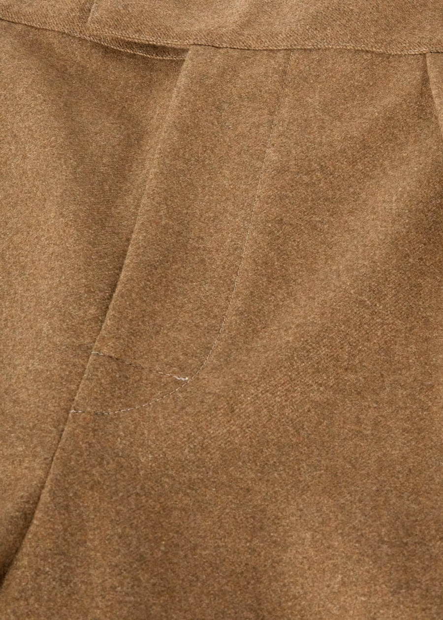 Pantalones de cachemir Reinga de lana virgen Scottish Tundra Melange