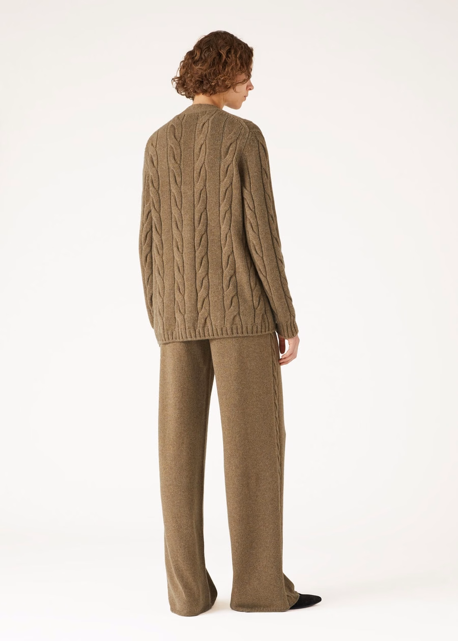Pantalones Napier Baby Cashmere Coarsehair® Tundra Melange
